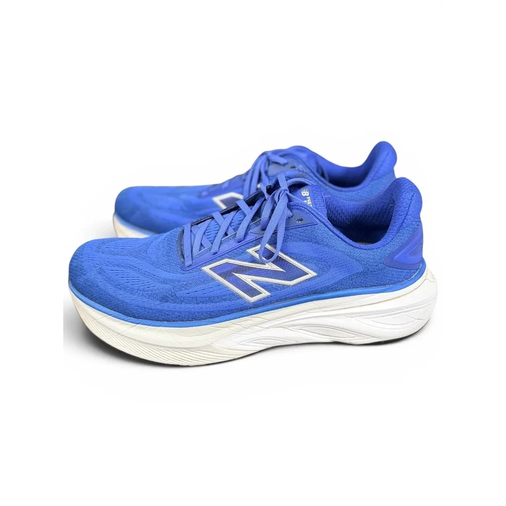 New Balance Running Shoes Mens 12 Blue Fresh Foam More v4 MMORLE4‎ Athletic Mesh